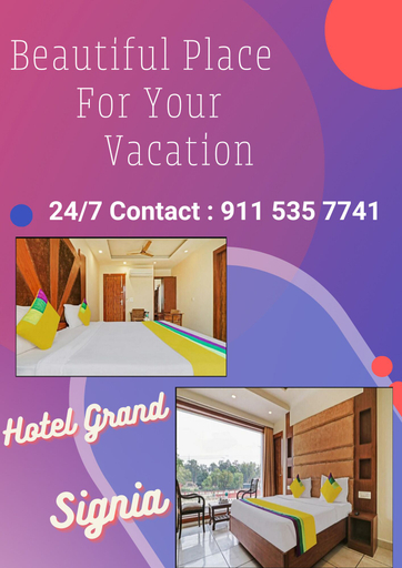 Bedroom 4, Hotel Grand Signia 9115357741, Sahibzada Ajit Singh Nagar