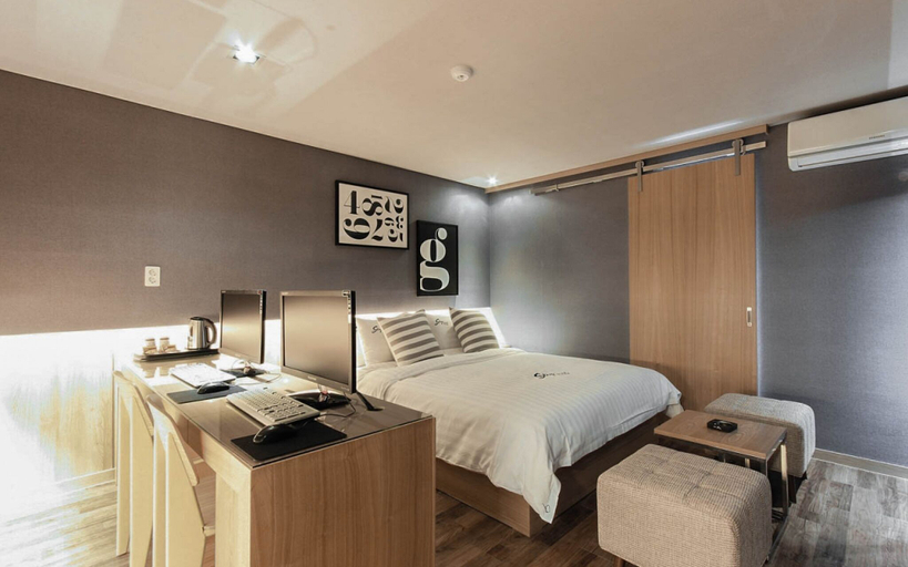 Bedroom 2, Jeonju Sanjeongdong Jays Hotel, Jeonju