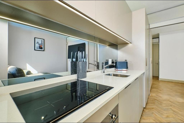 Private kitchen, One Rosebank Apartment- Studio, City of Johannesburg