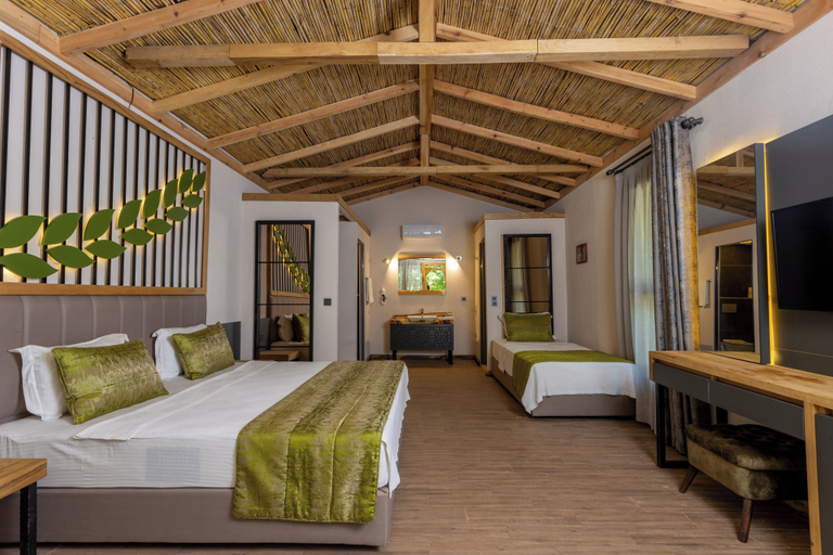 Bedroom 4, Gizli Cennet Villages Hotel, Fethiye