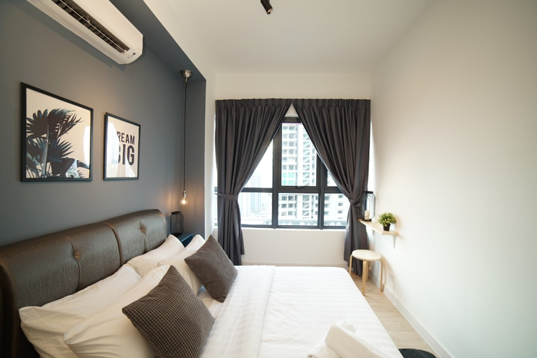 Bedroom 3, Arte Plus KLCC by Cobnb, Gombak