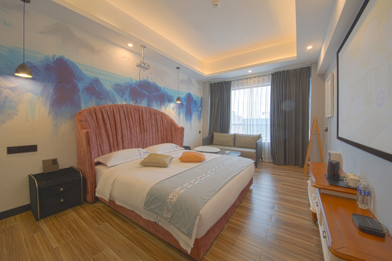 Bedroom 2, Oulan Light Luxury Hotel, Changsha