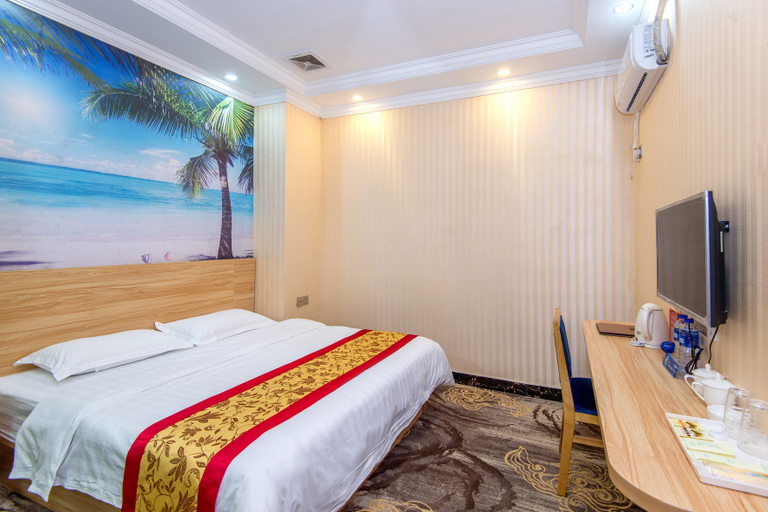Bedroom 2, Shenzhen Blue Jingjing Hotel (Gankeng Town), Shenzhen