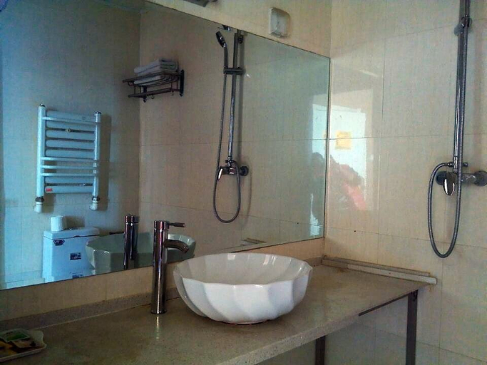 Bathroom, Dalateqi Tengfei Business Hotel, Ordos