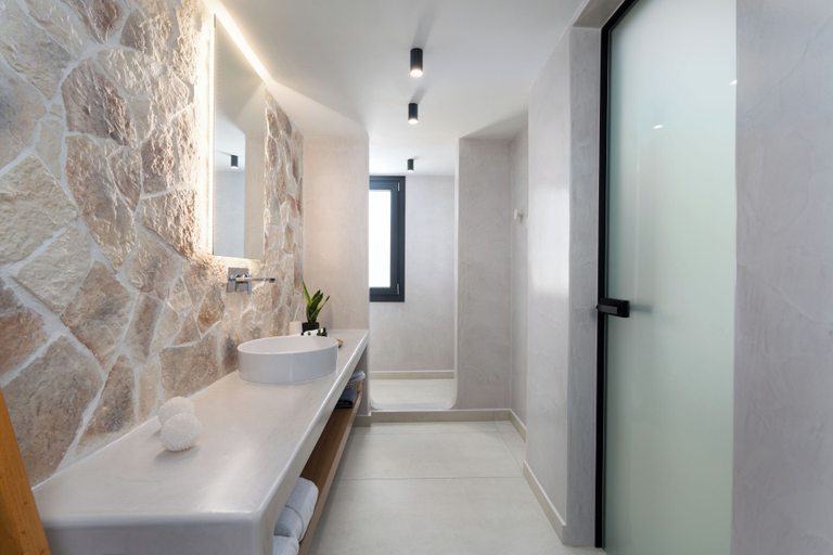 Bathroom 5, Cuore Santo Suites, South Aegean
