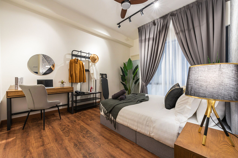 Bedroom 2, Instagrammable Arte Mont Kiara 2 Rooms, Kuala Lumpur