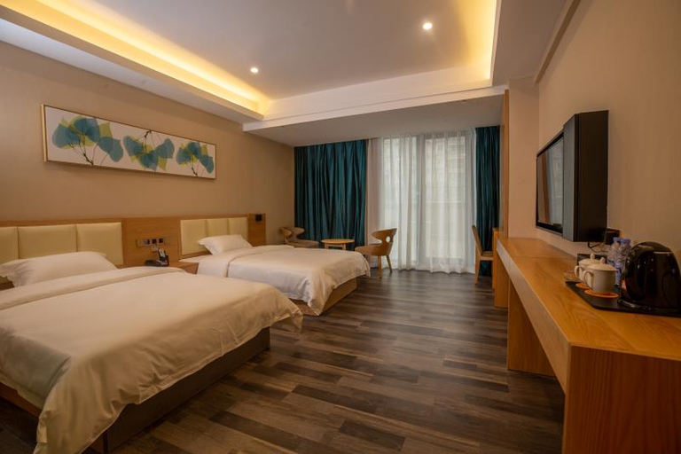 Bedroom, Jingzhou business hotel, Chongqing