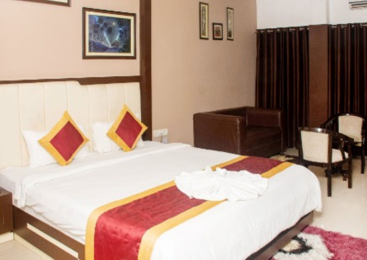 Bedroom 2, Hotel Rameshwaram Vatika, Varanasi