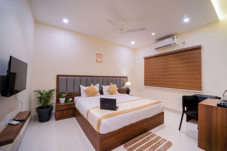 Bedroom 3, Mcity Elite Suites, Kancheepuram