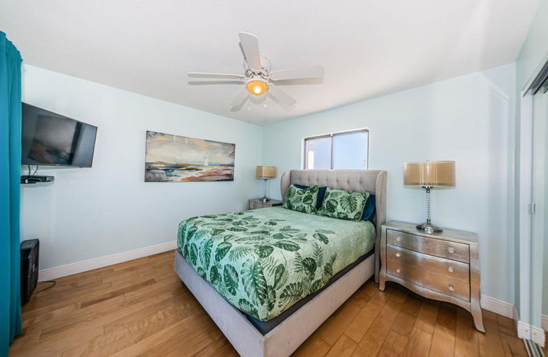 Bedroom 2, Beachfront! Indian Rocks Beach Condo w/ Balcony, Pinellas