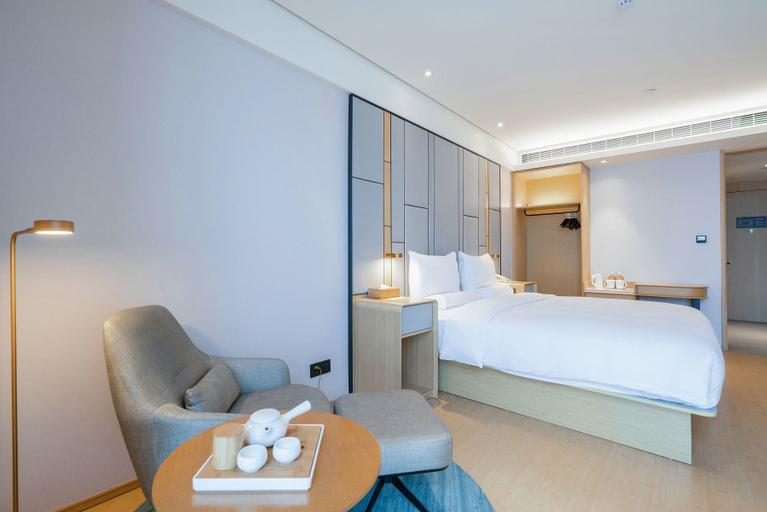 Bedroom 2, Ji Hotel Wenzhou Longwan Wanda, Wenzhou