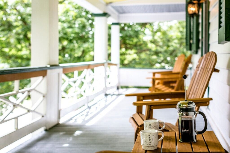 Terrace/patio 4, The Buckhorn - Lodging & Event Venue, Augusta