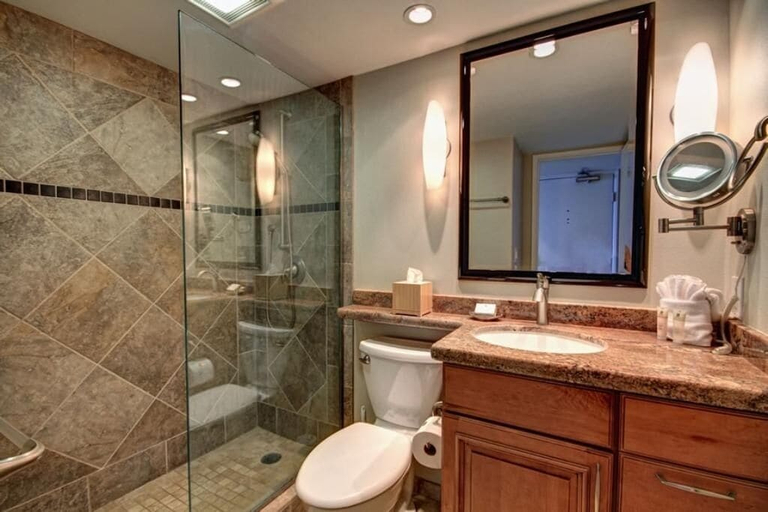 Bathroom 4, Kihei Beach, #506^ 1 Bedroom Condo by RedAwning, Maui