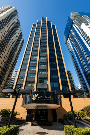 Entrance, Hotel & Residence Sol Alphaville Flat, Barueri