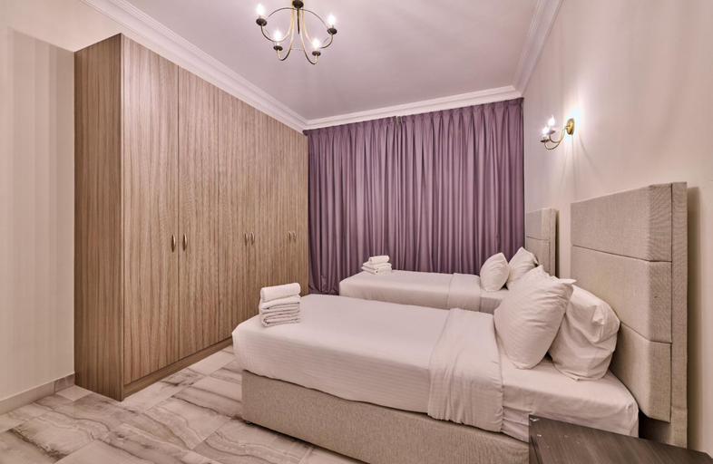 Bedroom 2, Grand Stay Holiday Homes Al Jaddaf, Dubai