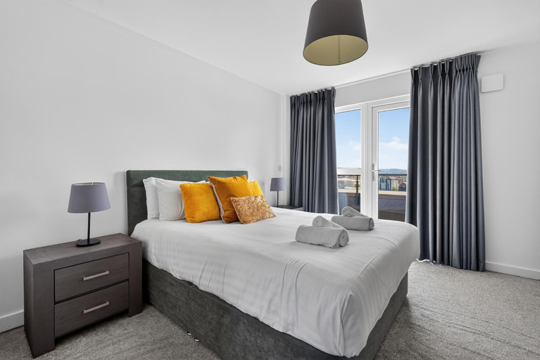 Bedroom 3, Central Belfast Apartments: Sandford, Belfast