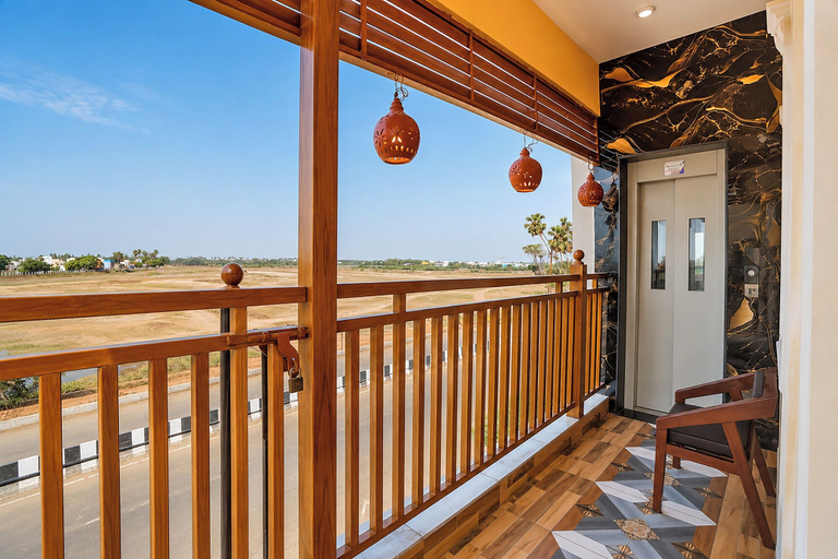 Balcony 4, Fabhotel Le Pondy, Puducherry