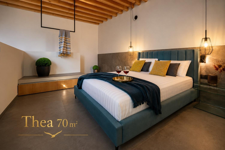 Bedroom 3, Lindos Serenity Suites, South Aegean