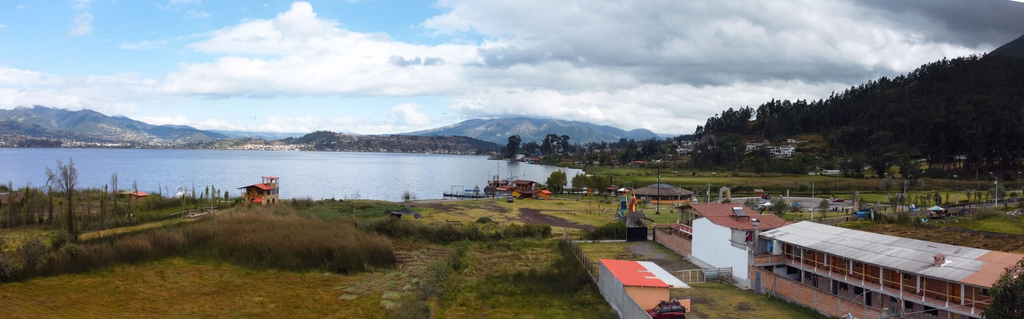 Front of property 4, Brisas Del Lago San Pablo, Otavalo