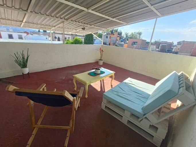 Terrace/patio 4, JARDIN 85 BOUTIQUE HOSTEL, Morelia