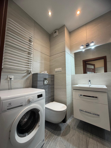 Bathroom 5, Rakowicka City Apartment, Kraków City