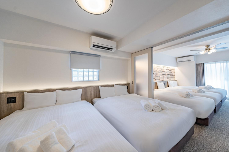 Bedroom 2, Apartment Hotel 11 Namba, Osaka