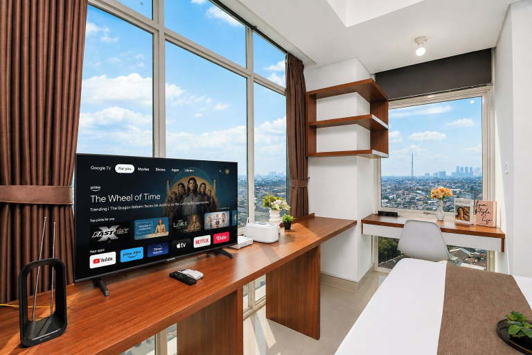 Room 4, Cozy Studio With City View Apartment At B Residence Grogol, Jakarta Barat