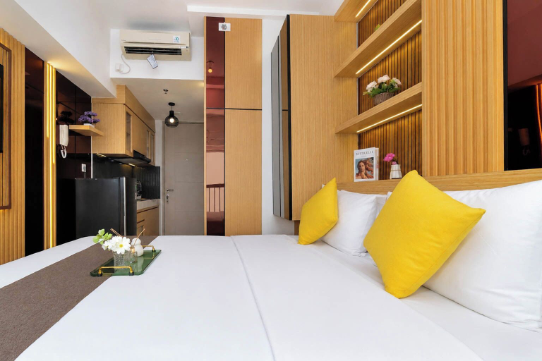 Room 2, Warm Stylish Studio Apartment Tokyo Riverside Pik 2, Tangerang