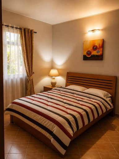 Bedroom 2, Lukshvilla private villa Le morne wind n kite surfers accomodation & car rental mauritius, Black River