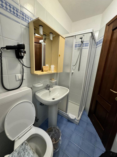 Bathroom 5, Hotel Edelweiss, Cuneo