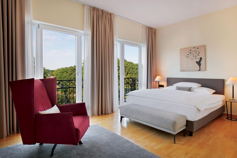 Bedroom 2, Hotel Villa Medici, Karlsruhe