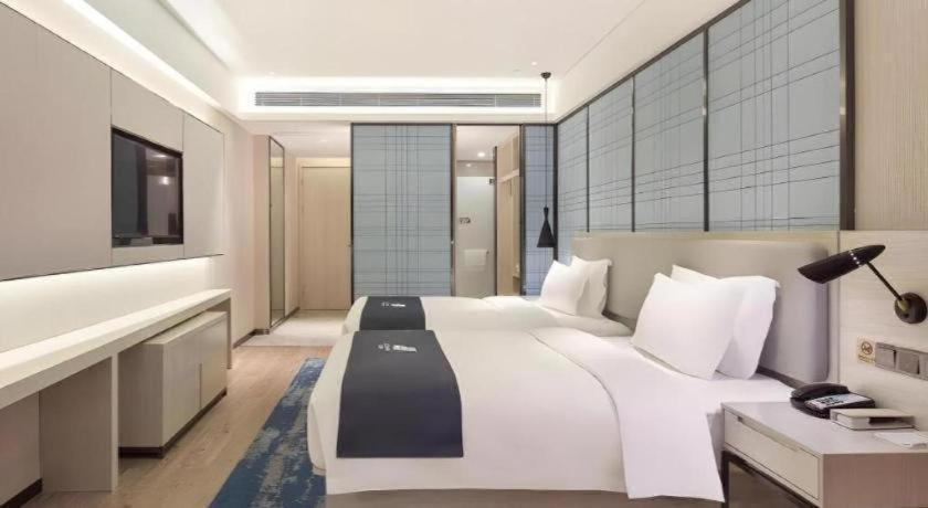Bedroom 2, Echarm Hotel Changsha Xiangya Fushan, Changsha