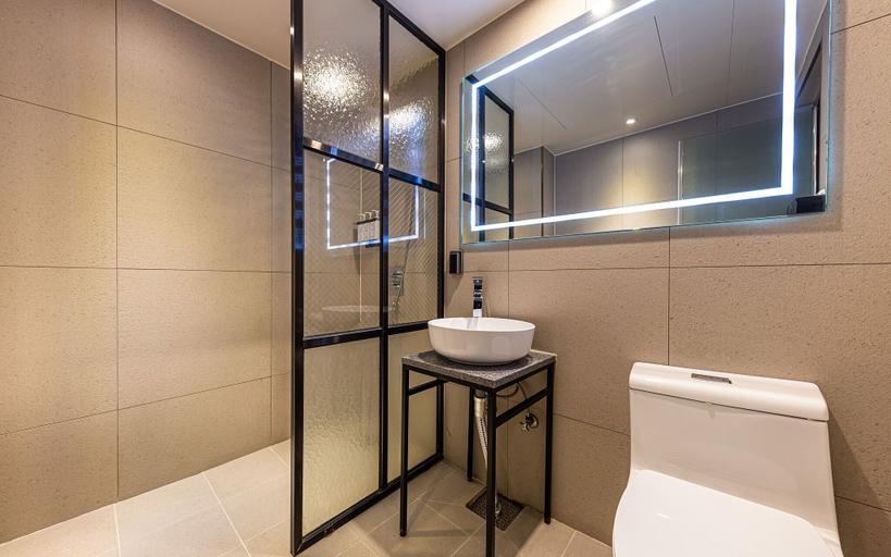 Bathroom 5, Daejeon Shintanjin Hotel LOD, Cheongwon