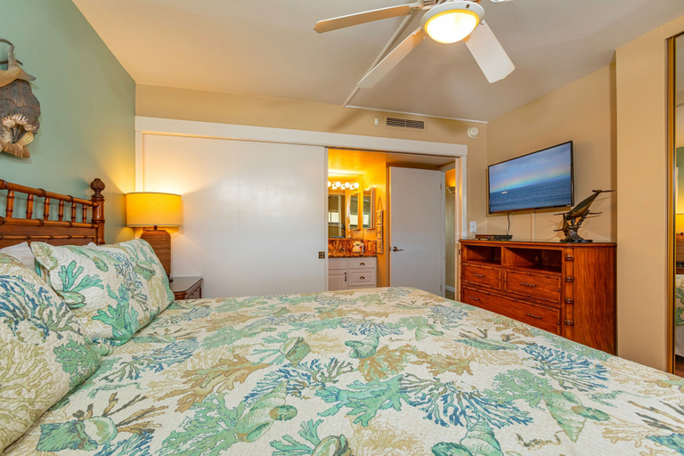 Bedroom 3, Sugar Beach Resort, #121 1 Bedroom Condo by RedAwning, Maui