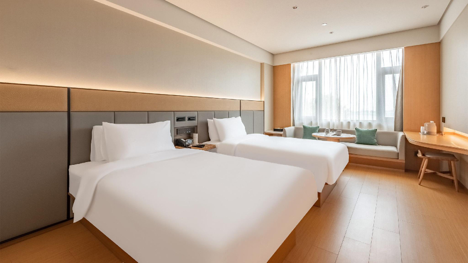 Bedroom 2, Ji Hotel Botou Shilixiang Wenbo Park, Cangzhou
