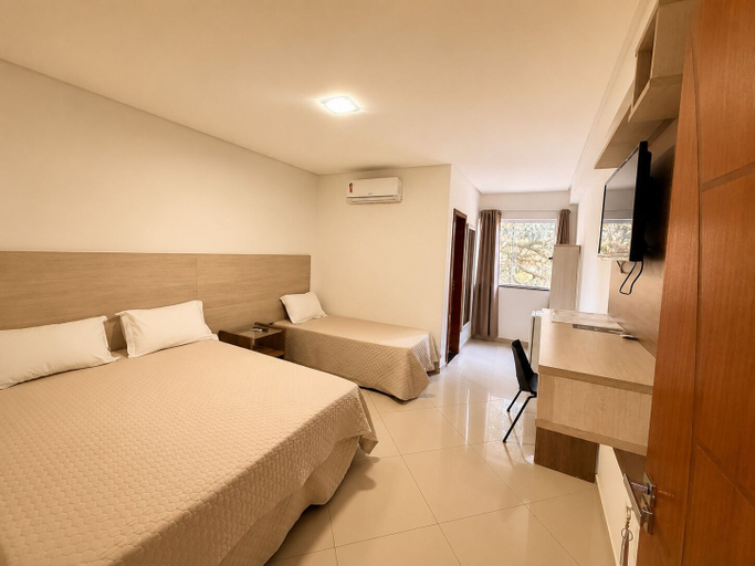 Bedroom 4, Hotel Skalla, Teixeira de Freitas