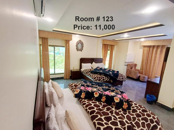 Bedroom 2, Snowland Hotel and Restaurant, Malakand