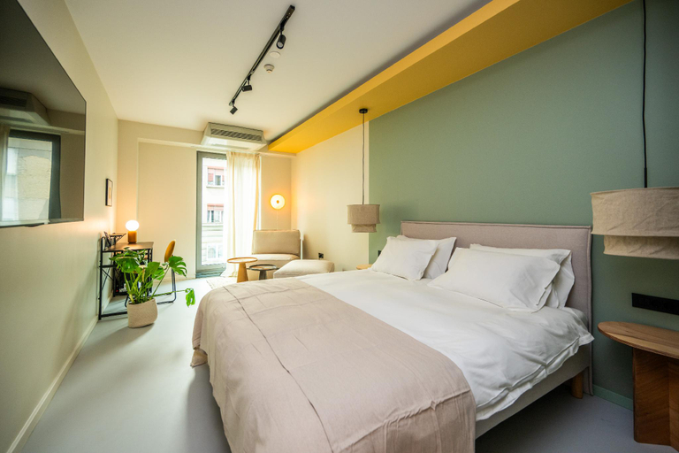 Bedroom 2, Design Kvaternik Square Rooms, Zagreb