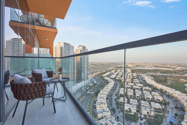 Balcony view 3, Golf Vita Damac Hills 1BR - Host & Stay, Dubai
