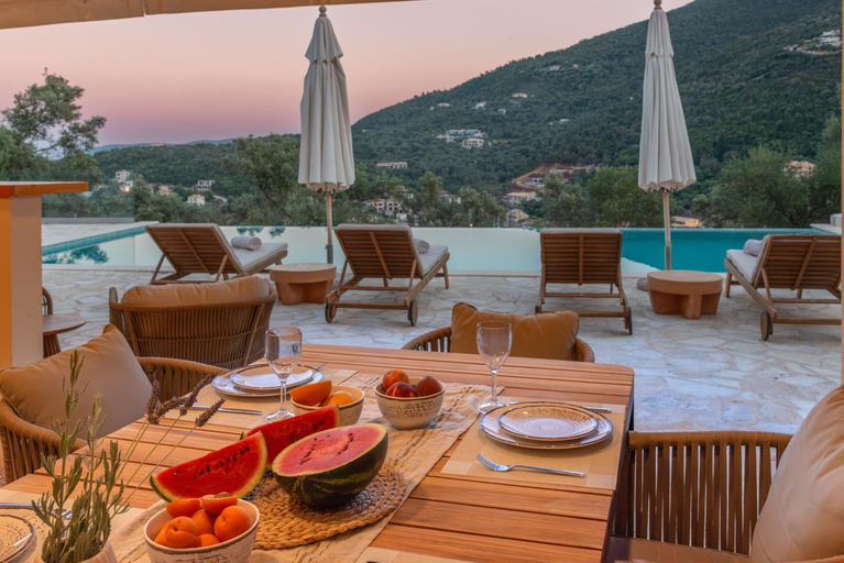 Food & Drinks, Villa Dara and Todd, Ionian Islands