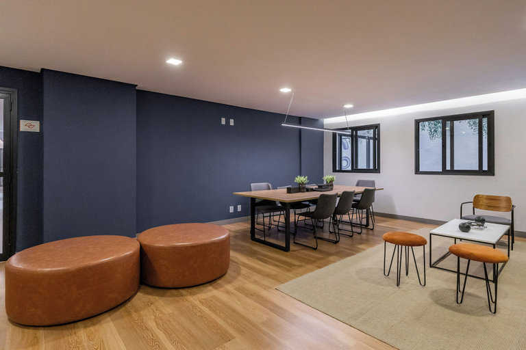 Dining 2, StayHome - Santa Cecília - Gym & Pool, São Paulo