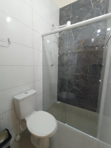 Bathroom 2, Praialar Apartamentos Ubatuba, Ubatuba