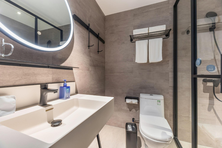 Bathroom 4, Hanting Hotel Nanjing Hexi Jinying, Nanjing