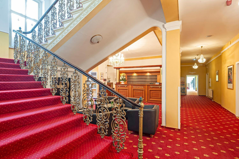 Public Area, Hotel Luisa, Cheb