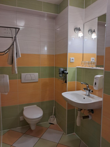 Bathroom 3, Hotel Garni Rambousek, Praha 5