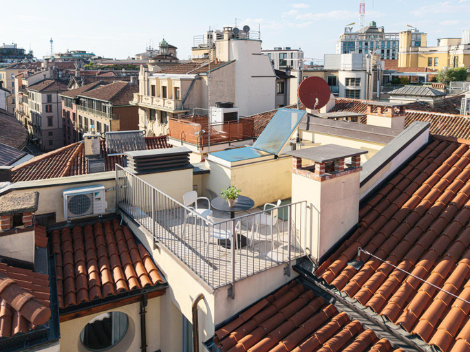 Balcony/terrace 5, Palazzo Fulcorina Apartments, Milano