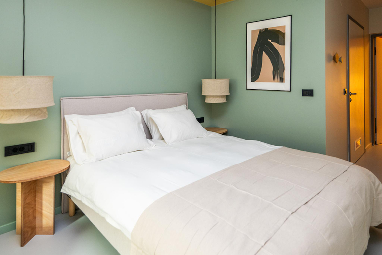 Bedroom 3, Design Kvaternik Square Rooms, Zagreb