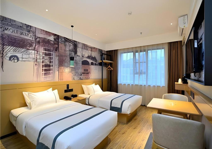 Bedroom 2, City Comfort Inn Kunming Xi'an Kang Road, Kunming