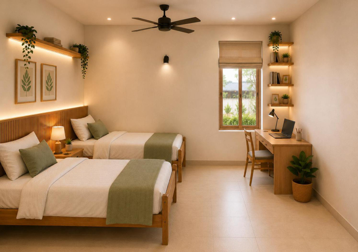 Bedroom 2, Viceroy Inn Homestay, Ernakulam