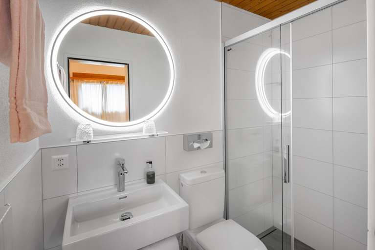 Bathroom 5, Hotel Restaurant Bürchnerhof, West Raron